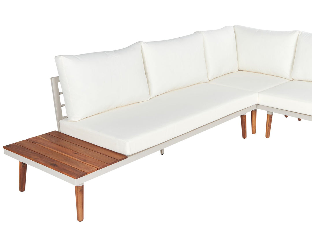 Corato 5 Seater Garden Lounge Set Off-White