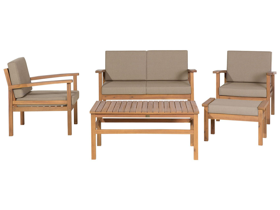 Corato 5 Seater Garden Lounge Set Off-White