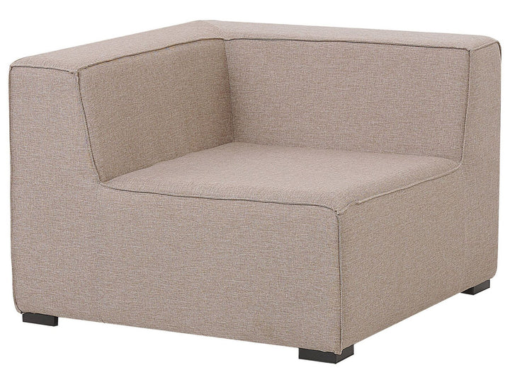 Arezzo Left Hand 7 Seater Modular Garden Corner Lounge Set Beige