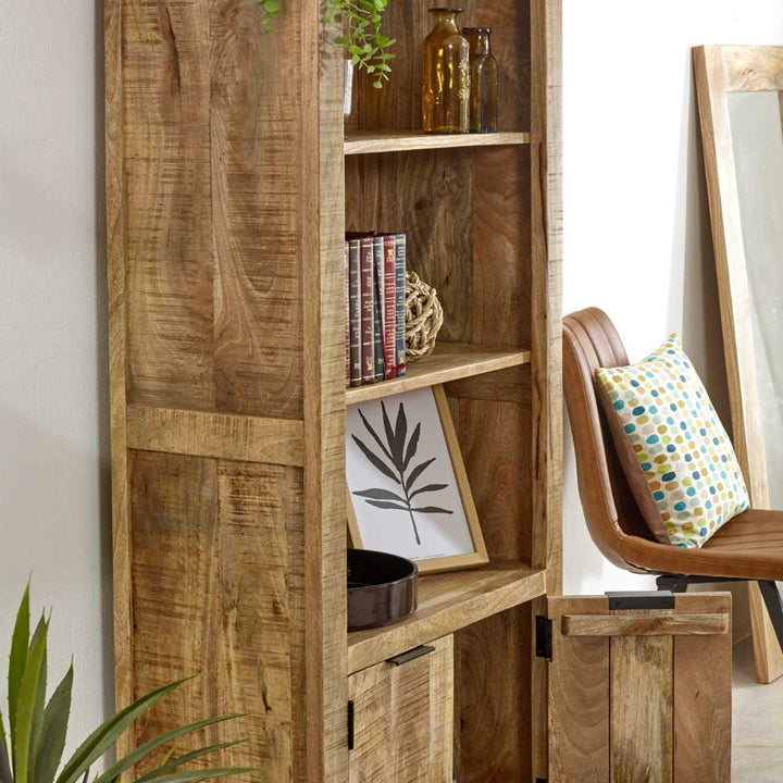 Surrey Solid Wood Bookcase With Doors