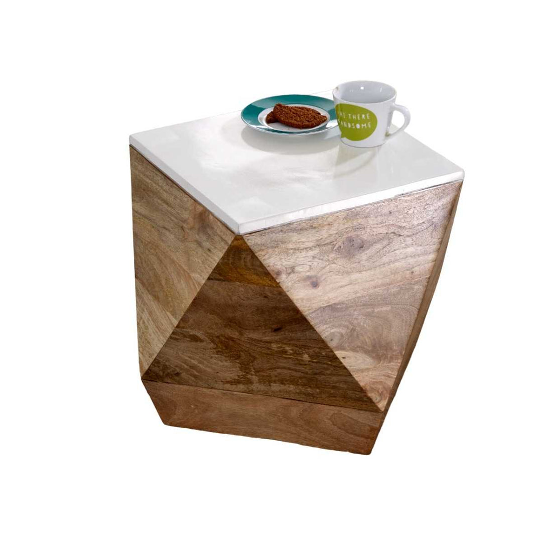 Alfie Side Table Solid Mango Wood