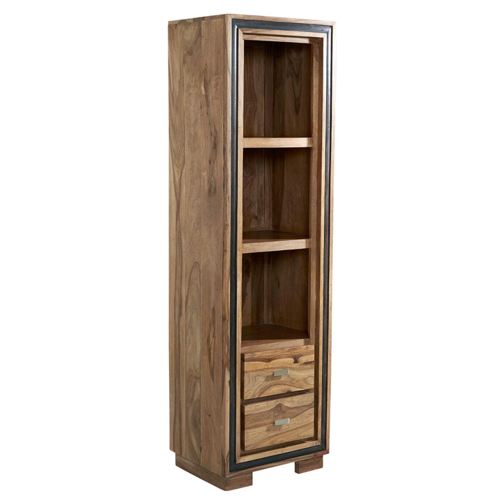 Slim Bookcase Jodhpur Sheesham