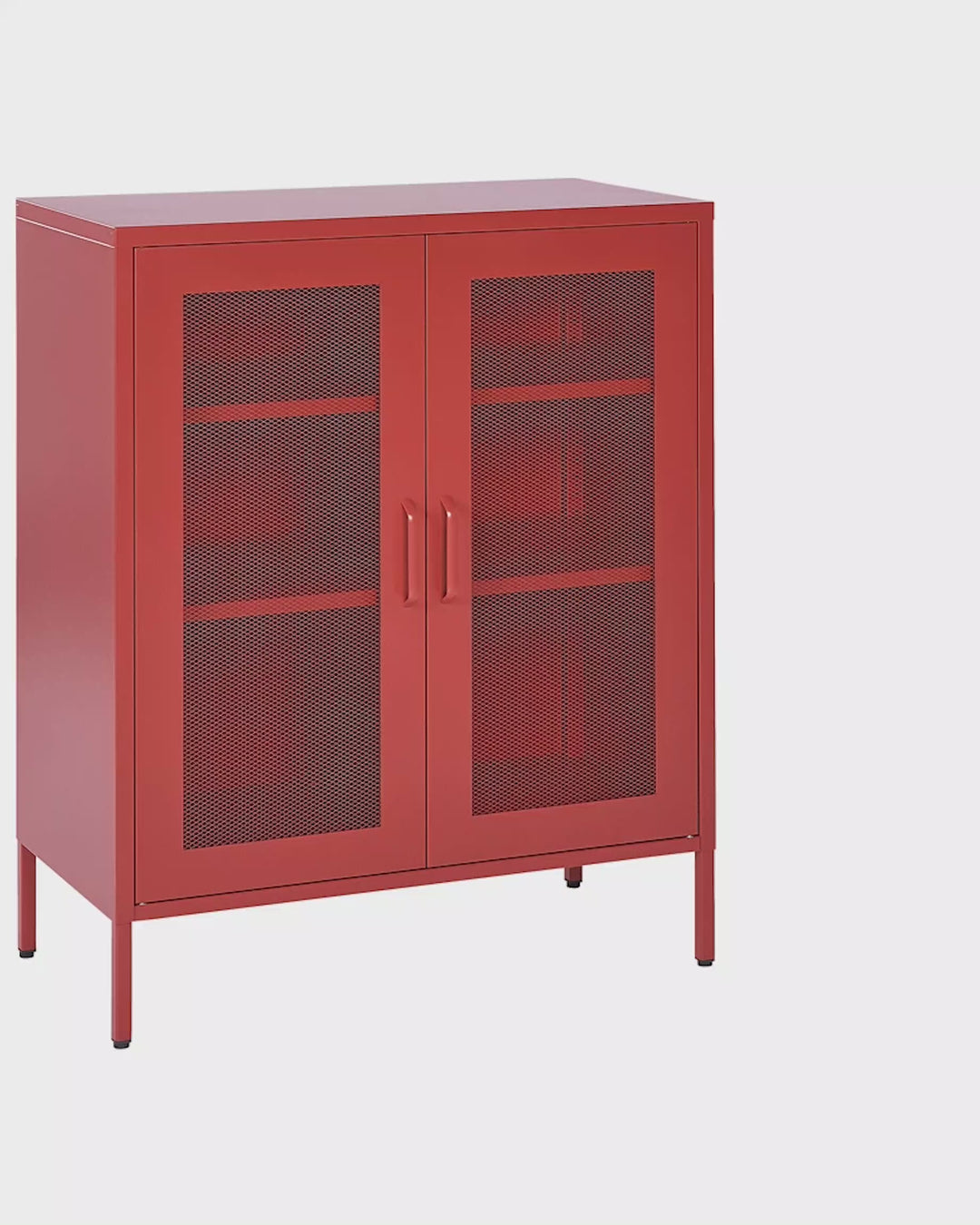 Steel Sideboard Red Wakatipu