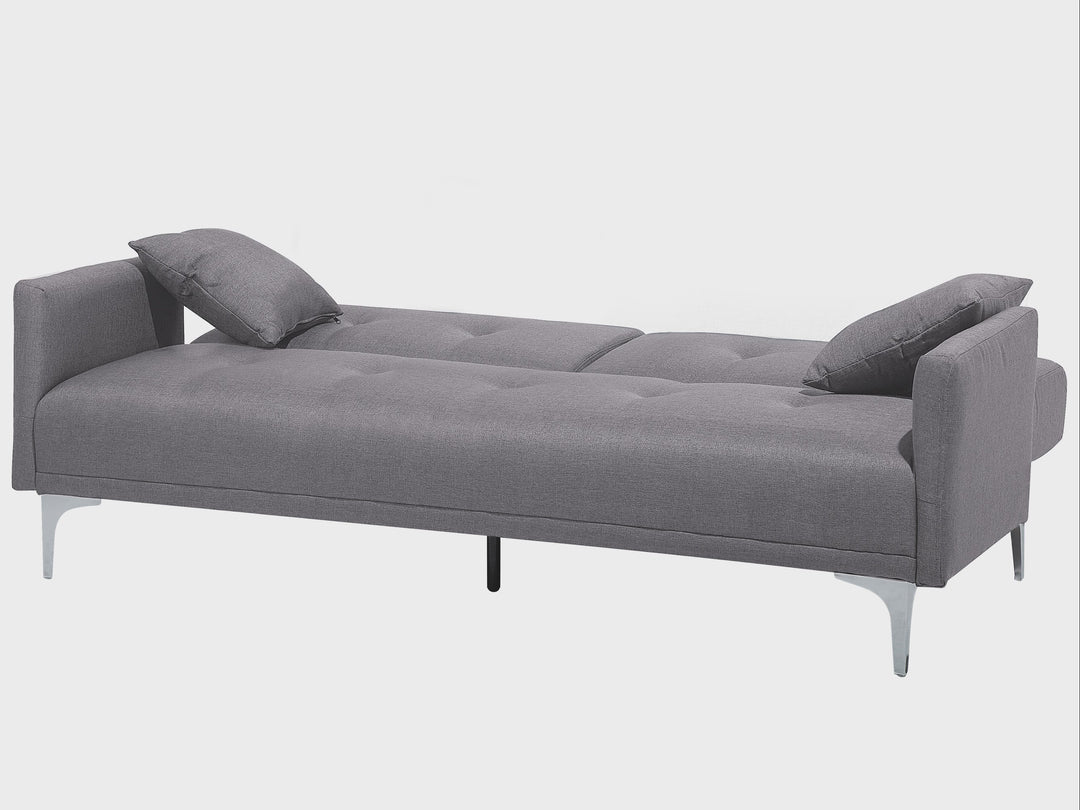 Fabric Sofa Bed Grey Lucan