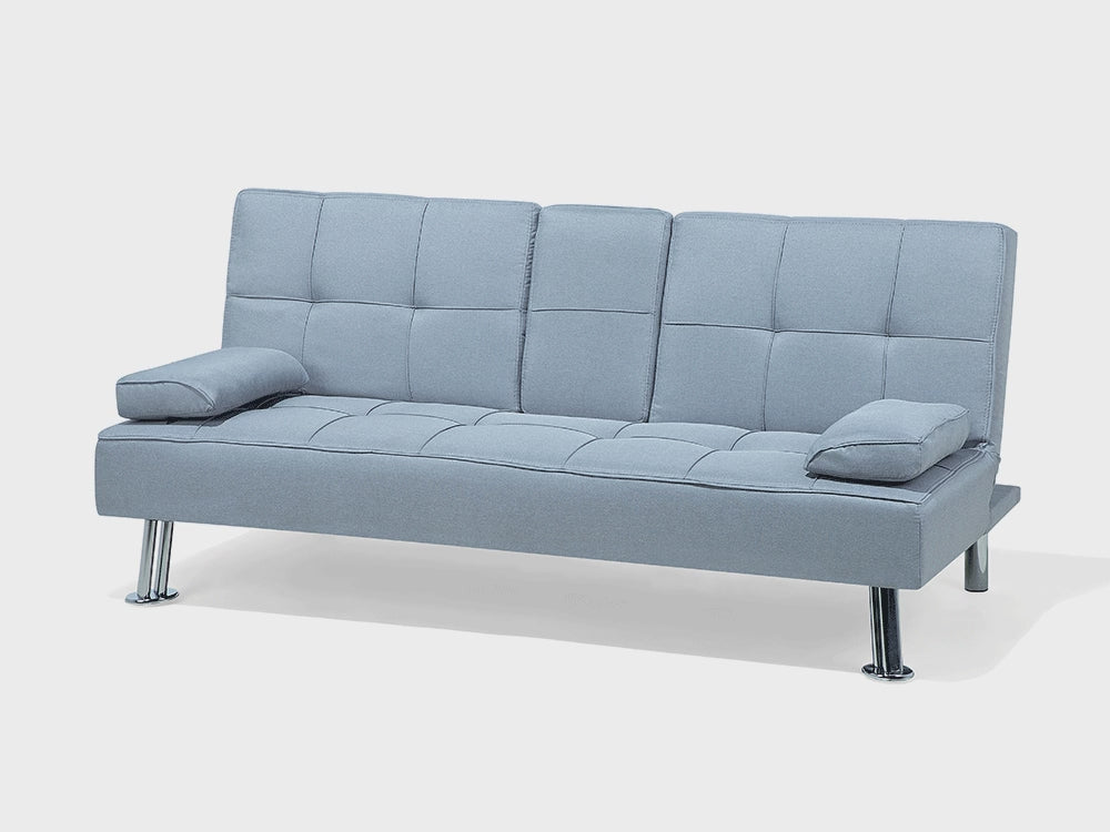 Sofa Bed Light Grey Roxen