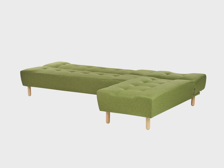 Left-Hand Corner Sofa Left Hand Green Alsten