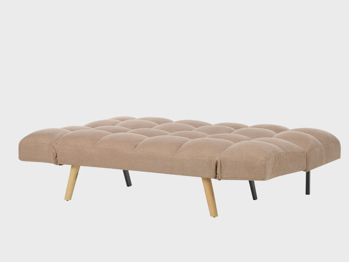 Sofa Bed Light Brown Ingaro