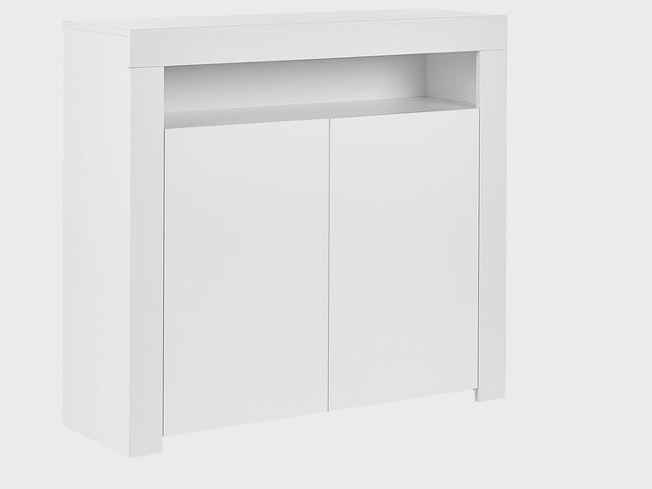 2 Door Sideboard LED White Covina