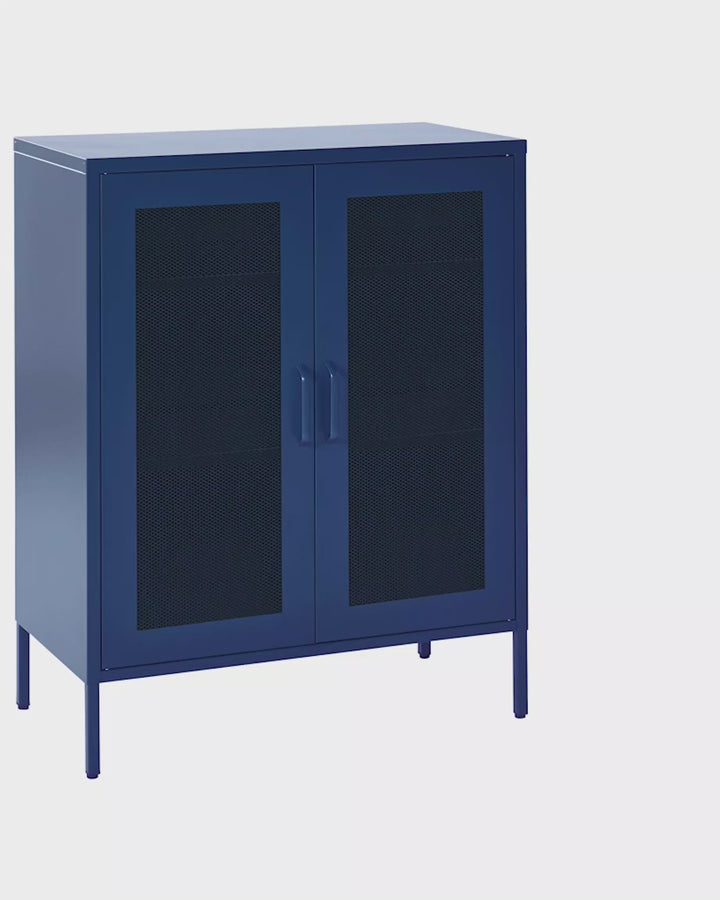 Steel Sideboard Navy Blue Wakatipu