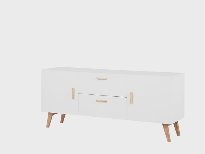 2 Drawer Sideboard White Meet II