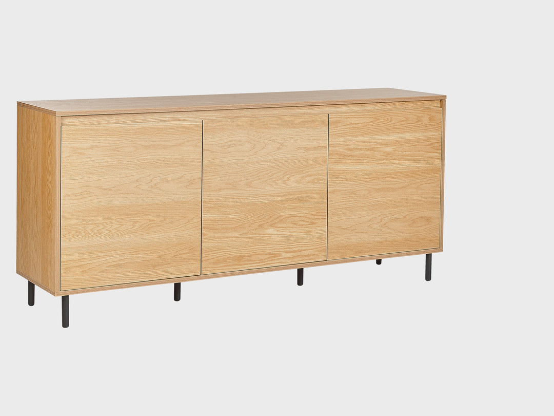 3 Door Sideboard Light Wood Nikea