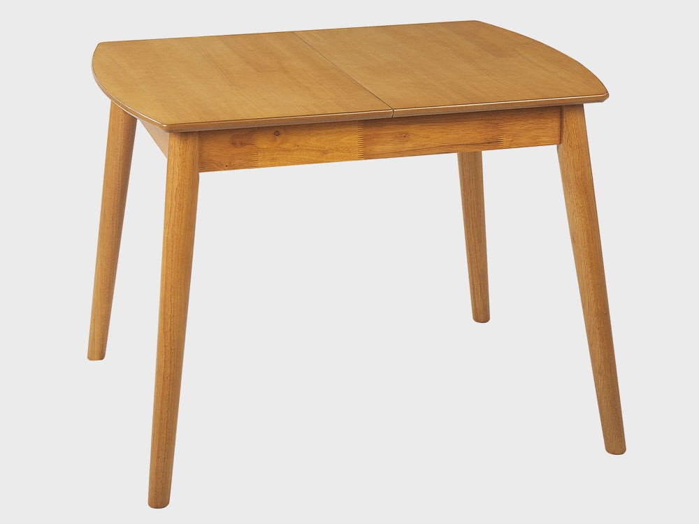 Extending Dining Table 100/130 x 80 cm Light Wood Easley