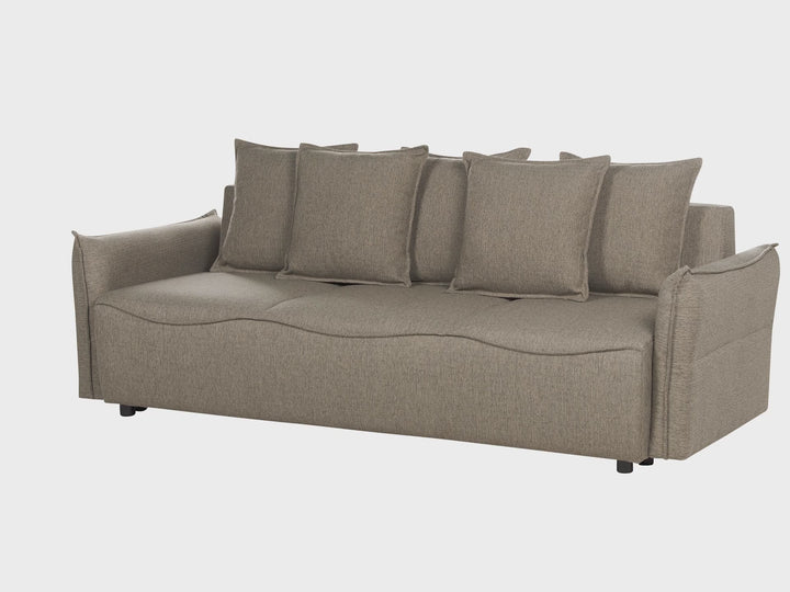 Sofa Bed Brown Krama