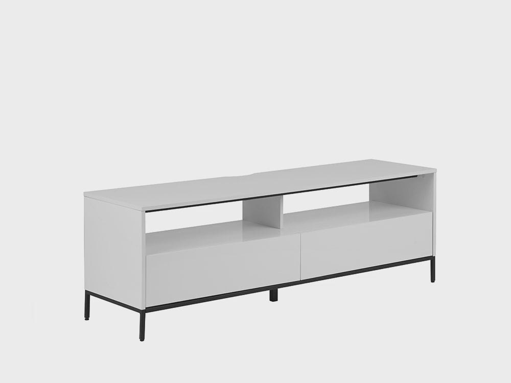 TV Stand LED White Sydney