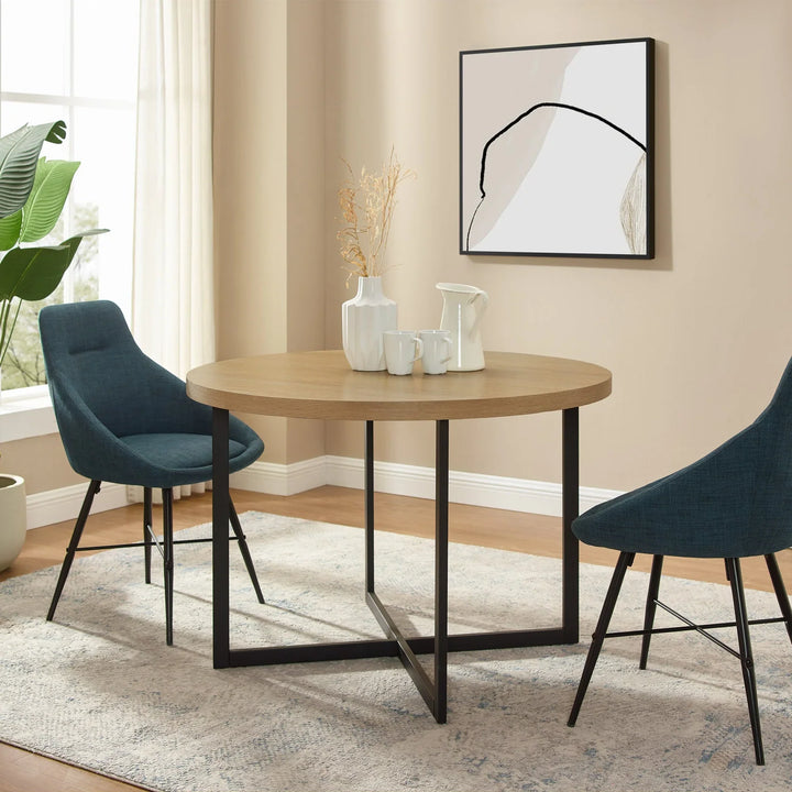 Modern Round Dining Table Winfield