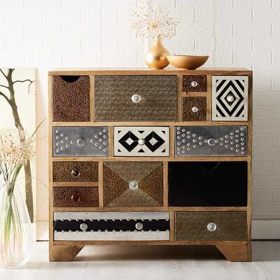 Drawer Chest Quirky Reclaimed Sorio